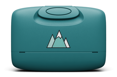 Ocean Teal / Mountains / Front