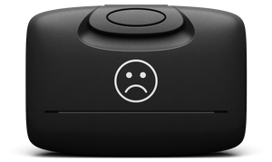 Sad Face | Basic Black